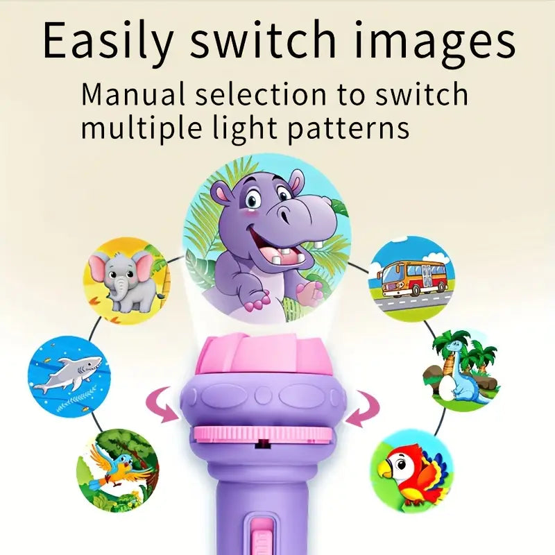 Flashlight Projector For Kids (3 Slides)